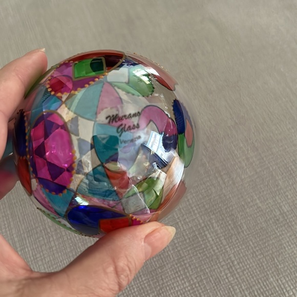 Murano Glass Venezia Handblown Christmas Ornament - Picture 5 of 9